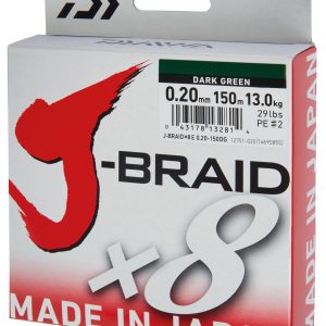 J-Braid x8 Dark Green